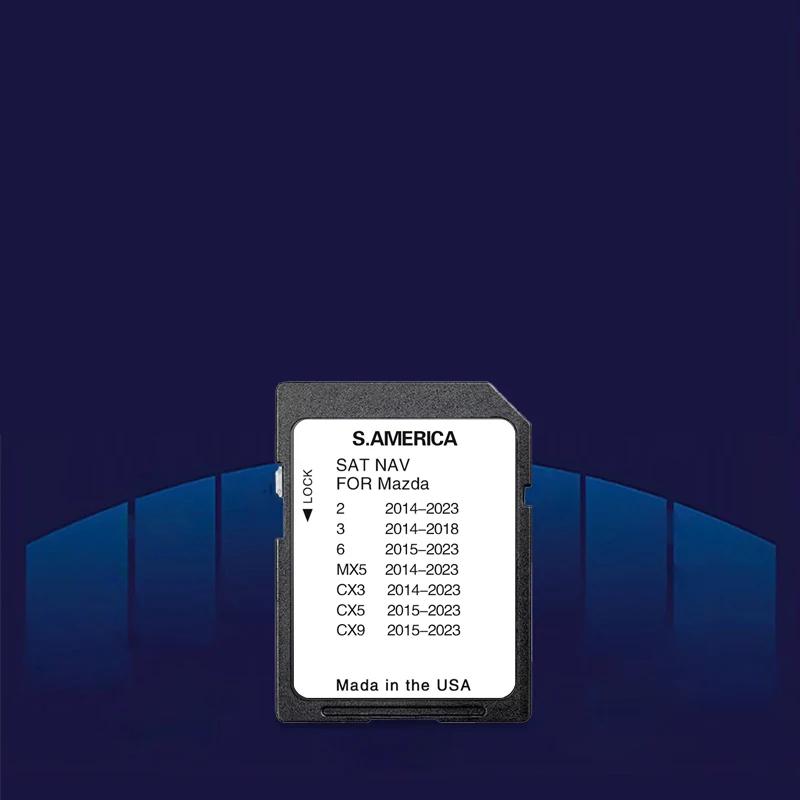 Sat Nav  1 ý SD  ī ׼,  2, 3, 6, MX5, CX5, CX9  2023, 8GB,   GPS
